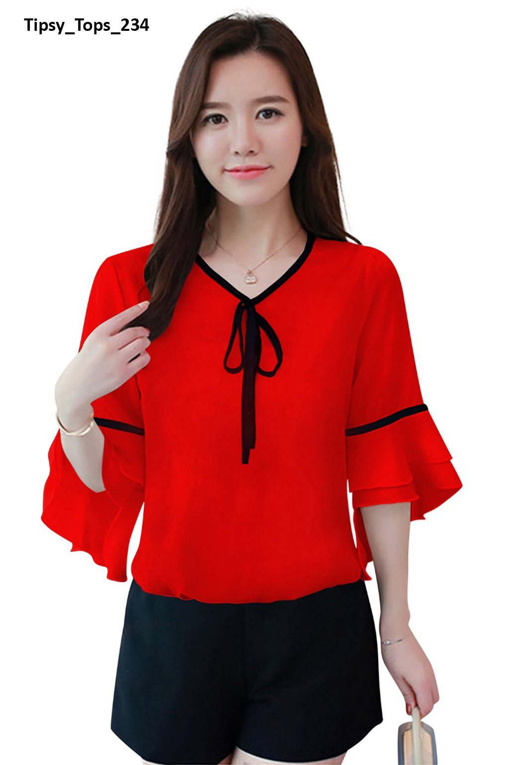 Tipsy Tops 234 Red A